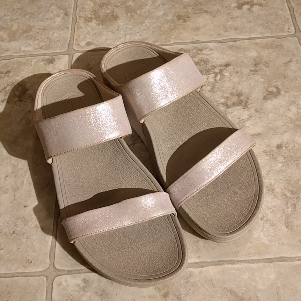 Fitflop sparkle sandle size 9